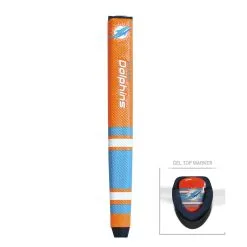 J And M Team Golf NFL Putter Grip With Ball Marker -CLUBS Sales Store Dolphins1 732d0be6 7855 4e32 9ece 5595827caf05