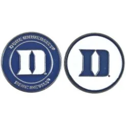 J&M NCAA Double Sided Collegiate Golf Ball Marker Coins -CLUBS Sales Store Duke 56d7841a 3ca6 4eab b776 027efb2dcb7a