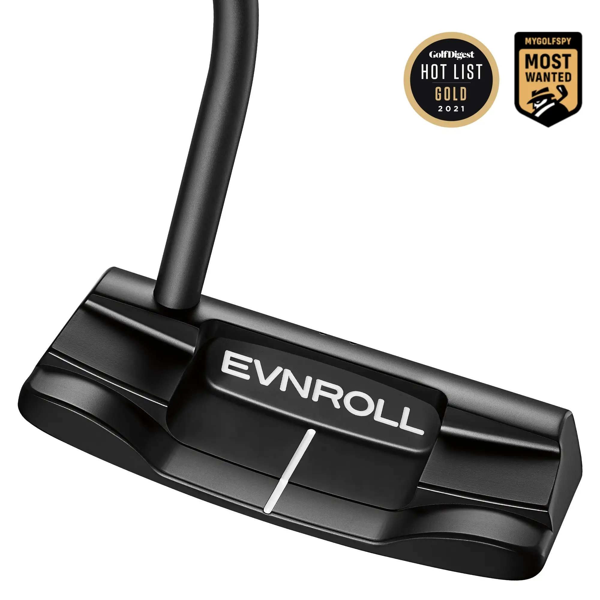 EVNRoll Golf ER2B Black MidBlade Putter 1 EVNRoll Golf ER2B Black MidBlade Putter
