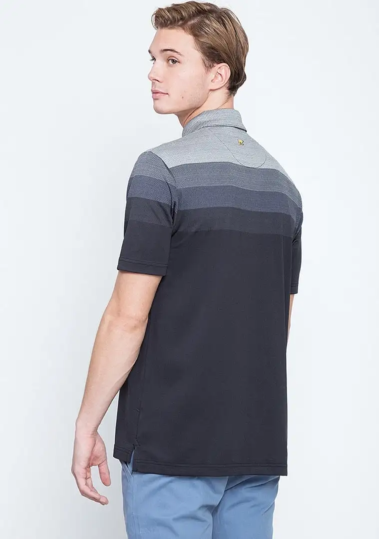 Callaway Jack Nicklaus Black Label By Perry Ellis Engineered Jacquard Polo Shirts 4 Callaway Jack Nicklaus Black Label By Perry Ellis Engineered Jacquard Polo Shirts - Image 4