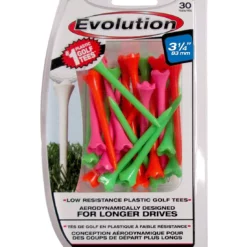 J And M Pride Sports Plastic Evolution Striped Golf Tees 30 Pack -CLUBS Sales Store Evolution 3.25 x 30 Citrus f09d7b40 2068 4211 9bf6 139cf0a6e9db