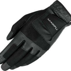 Golf Works Maxfli Universal Fit Color Golf Gloves -CLUBS Sales Store Fit Glove Black 1