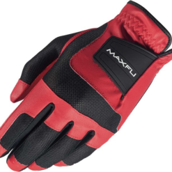 Golf Works Maxfli Universal Fit Color Golf Gloves -CLUBS Sales Store Fit Glove Red 1