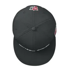 Wilson Staff Golf Flat Brim Tour Caps - Assorted Colors -CLUBS Sales Store Flat Brim Black 3