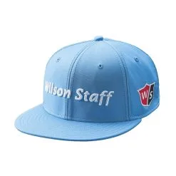Wilson Staff Golf Flat Brim Tour Caps - Assorted Colors -CLUBS Sales Store Flat Brim Blue 1