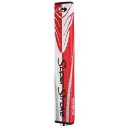Golf Works SuperStroke Golf Flatso 1.7 Super Jumbo Putter Grip -CLUBS Sales Store Flatso 1.7 Super Jumbo Red White Grey