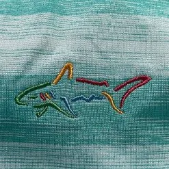 Sam's Greg Norman Play Dry Golf Polo -CLUBS Sales Store GNPoloAqua3