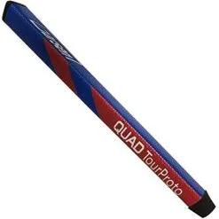 CaddiesShack Garsen QUAD Tour Proto Non Tapered Putter Grips -CLUBS Sales Store Garsen Quad Tour Proto Blue Red Non Tapered