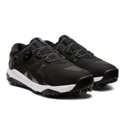 Asics Gel-Course Duo BOA Spiked Golf Shoes 30 Asics Gel-Course Duo BOA Spiked Golf Shoes -CLUBS Sales Store GelCourseDuoBoaBLK1