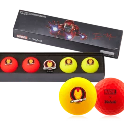 Volvik Marvel Limited Edition Marvel Golf Ball Gift Packs -CLUBS Sales Store Gift Pack 2.0 Iron Man