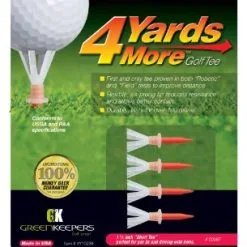 J&M 4 Yards More Golf Tees -CLUBS Sales Store Greenkeepers 4 Yards More Red adb72b88 2fd8 48a5 898e e6c4ddc4f5c2