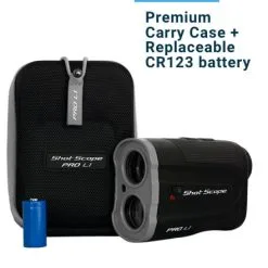 Shot Scope Golf Pro L1 Laser Rangefinder -CLUBS Sales Store Grey 480x441 Desktop 2
