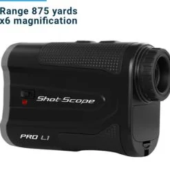 Shot Scope Golf Pro L1 Laser Rangefinder -CLUBS Sales Store Grey 480x441 Desktop 4
