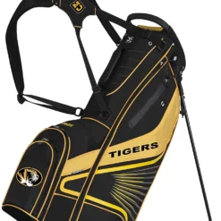 Team Golf NCAA Collegiate The Gridiron III Team Effort Stand Bag -CLUBS Sales Store Gridiron III Stand Bag Missouri Tigers