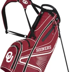 Team Golf NCAA Collegiate The Gridiron III Team Effort Stand Bag -CLUBS Sales Store Gridiron III Stand Bag Oklahoma Sooners
