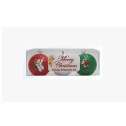 Hornung's Holiday Golf Ball Christmas Tree Ornament Gift Set