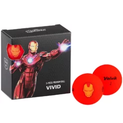 Volvik Marvel Character Golf Ball 4 Pack -CLUBS Sales Store Iron Man Square f6081a14 2c4c 4d45 a28a de131575e716