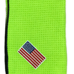 Joseph Elliott USA Embroidered Flag 18" X 18" Micro Fiber Towels -CLUBS Sales Store JE1