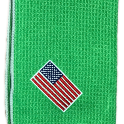 Joseph Elliott USA Embroidered Flag 18" X 18" Micro Fiber Towels -CLUBS Sales Store JE2