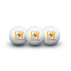 CaddiesShack NFL Golf Balls 3 Ball Gift Pack