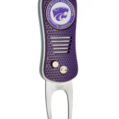 Team Golf Retractable Switchblade Switchfix Divot Tool Ball Marker - NCAA -CLUBS Sales Store KansasState Wildcats Switchfix 44448 123