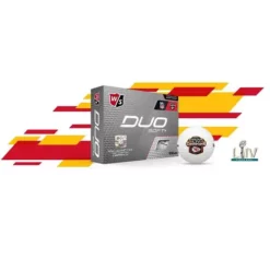 Wilson Staff Duo Soft NFL Team Licensed Golf Balls -CLUBS Sales Store Kansas City Chiefs Super Bowl LIV Champs