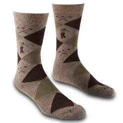 Budget Golf Kartel Argyle Golf Socks -CLUBS Sales Store KartelArgyleSocks Fawn