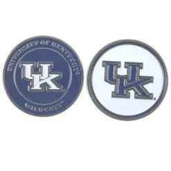J&M NCAA Double Sided Collegiate Golf Ball Marker Coins -CLUBS Sales Store Kentucky