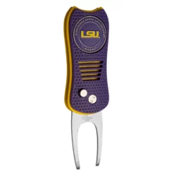 Team Golf Retractable Switchblade Switchfix Divot Tool Ball Marker - NCAA -CLUBS Sales Store LSU e0e37fa7 442e 4c68 a6cb d929b9d15cdb