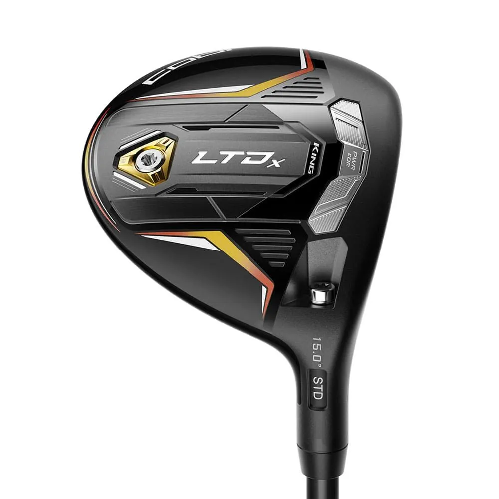 Cobra Golf LTDx Fairway Woods - Matte Black / Gold Fusion 1 Cobra Golf LTDx Fairway Woods - Matte Black / Gold Fusion
