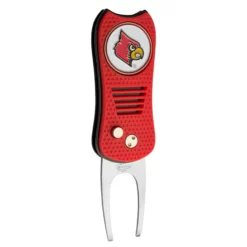 Team Golf Retractable Switchblade Switchfix Divot Tool Ball Marker - NCAA -CLUBS Sales Store Louisville c38b3af1 0ced 4dd6 89fe 468022f3628c
