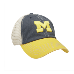 Bridgestone NCAA Relaxed Fit Mesh Hats -CLUBS Sales Store Michigan