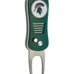 Team Golf Retractable Switchblade Switchfix Divot Tool Ball Marker - NCAA -CLUBS Sales Store MichiganState Spartans Switchfix 44448 132