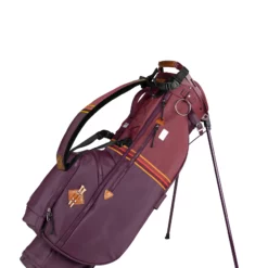 Sun Mountain 2023 Sonnenalp Mid-Stripe Single Strap Stand Bag -CLUBS Sales Store MidStripe N230205 port brick gold