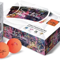 Saintnine America Saintnine Misty Premium Matte Golf Balls -CLUBS Sales Store MistyMatteOrange0