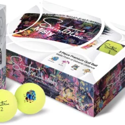 Saintnine America Saintnine Misty Premium Matte Golf Balls -CLUBS Sales Store MistyMatteYellow0