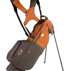 Sun Mountain 2023 Sonnenalp Mid-Stripe Dual Strap Stand Bag -CLUBS Sales Store N230128 cabin umber wheat