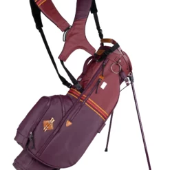 Sun Mountain 2023 Sonnenalp Mid-Stripe Dual Strap Stand Bag -CLUBS Sales Store N230130 port brick gold