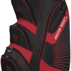 Team Golf NBA The Bucket II Team Effort Cart Bag -CLUBS Sales Store NBA Cart Bag Houston Rockets