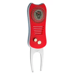 Team Golf Retractable Switchblade Switchfix Divot Tool Ball Marker - NCAA -CLUBS Sales Store NCState