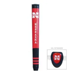 Team Golf NCAA Collegiate Putter Grips With Magnetic Ball Marker -CLUBS Sales Store Nebraska