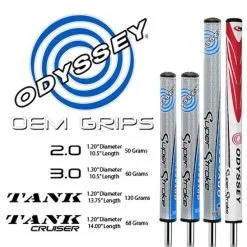 Golf Works SuperStroke Golf Odyssey 2.0 Slim Putter Grip -CLUBS Sales Store Odyssey Series