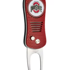 Team Golf Retractable Switchblade Switchfix Divot Tool Ball Marker - NCAA -CLUBS Sales Store OhioState Buckeyes Switchfix 44448 142