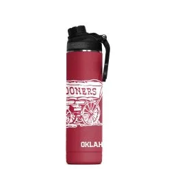 Hornung's Orca NCAA Mascot 22 Ounce Hydra Hot Cold Bottle -CLUBS Sales Store Oklahoma H22MSUOK Hydra22 Mascot Crimson Solo 800x 342aae41 f9c5 4b4a addf 31ded6559ab5