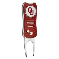 Team Golf Retractable Switchblade Switchfix Divot Tool Ball Marker - NCAA -CLUBS Sales Store Oklahoma b5251044 2e51 4465 ae6f 57011502ce43