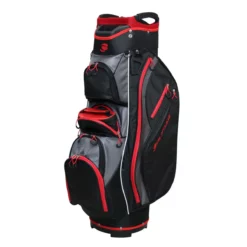 Hireko Orlimar Golf CRX Cart Bag With Removable Cooler -CLUBS Sales Store Orlimar CRX Cooler Bag Black Red 0