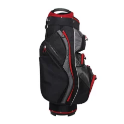 Hireko Orlimar Golf CRX Cart Bag With Removable Cooler -CLUBS Sales Store Orlimar CRX Cooler Bag Black Red 3