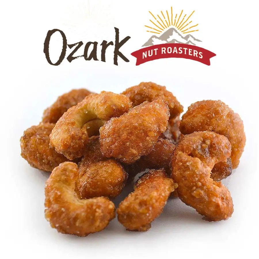 Ozark Nut Roasters Salted Caramel Cashews 1 Ozark Nut Roasters Salted Caramel Cashews