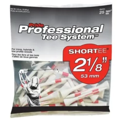 J And M Pride Professional Tee System ProLength Golf Tees 22 J And M Pride Professional Tee System ProLength Golf Tees -CLUBS Sales Store PTS ProLength Red 25