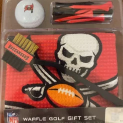 WinCraft NFL Waffle Golf Gift Set -CLUBS Sales Store PackagingHERO